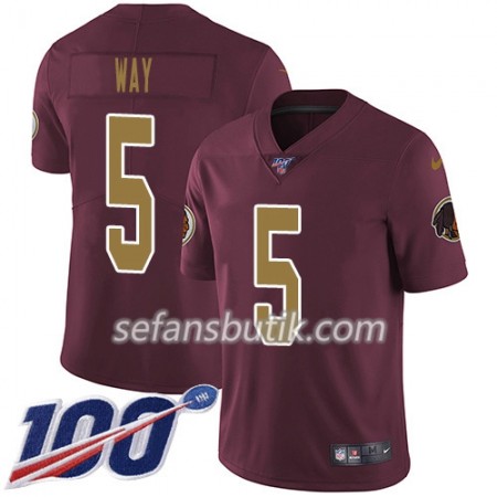 Washington Redskins Tröjor Tress Way 5 Nike Röd 100th - Herr Washington Redskins Tröjor Tress Way 5 Nike Röd 100th - Herr